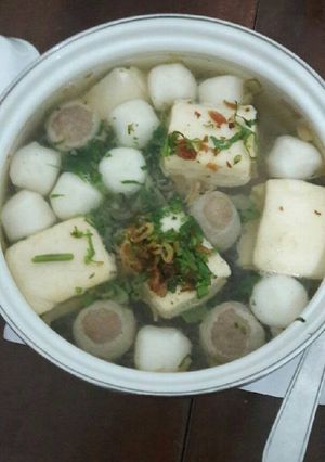 Foto resep Aneka bakso Kuah