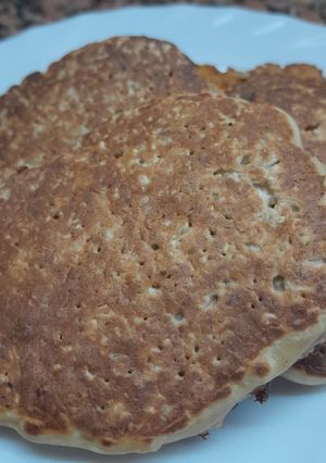 Una foto de Hotcakes de avena