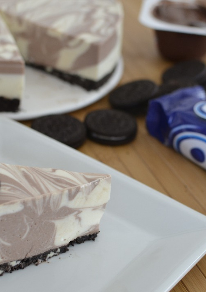 Una foto de Tarta Natillas y Oreo (sin horno)