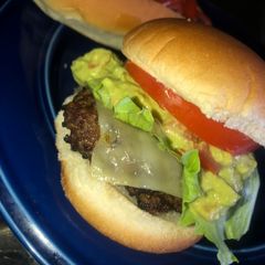 A picture of Southwest Burgers 🍔 🥑 🌶.