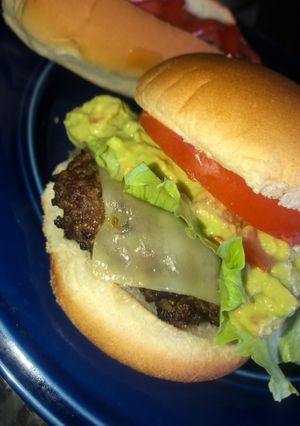 A picture of Southwest Burgers 🍔 🥑 🌶.