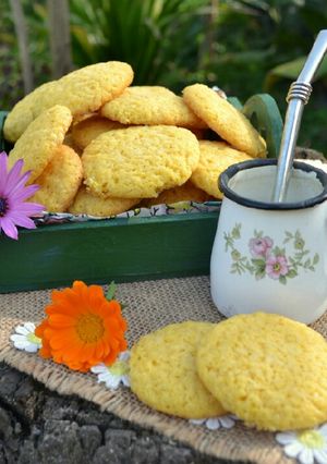 Una foto de Galletitas de vainilla y harina de maíz🤓