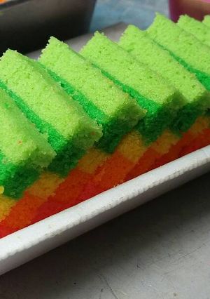 Foto resep Rainbow Cake