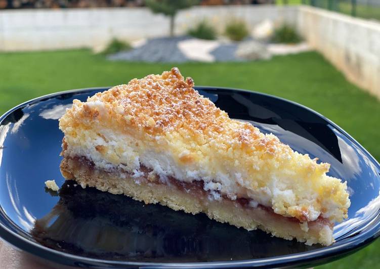 How to Make Fatto in casa super veloce Sbrisolona con crema di ricotta e marmellata