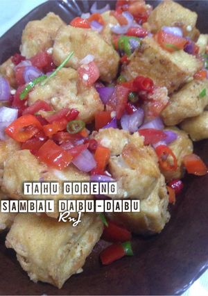 Foto resep Tahu Goreng Sambal Dabu-dabu