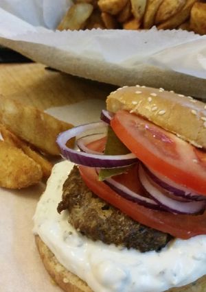 Φωτογραφία της συνταγής The American Beef Burger!!!🐄