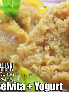Foto resep Cake / Bolu sehat 2 bahan BELVITA + YOGURT