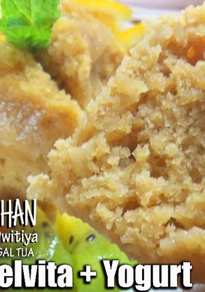Foto resep Cake / Bolu sehat 2 bahan BELVITA + YOGURT