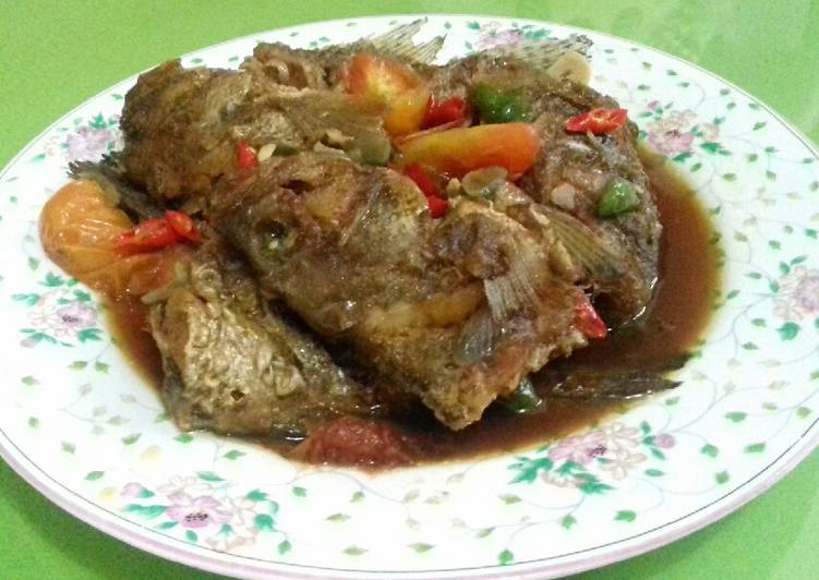 Cara membuat Ikan patin lombok merah yang lezat dan Mudah Dibuat