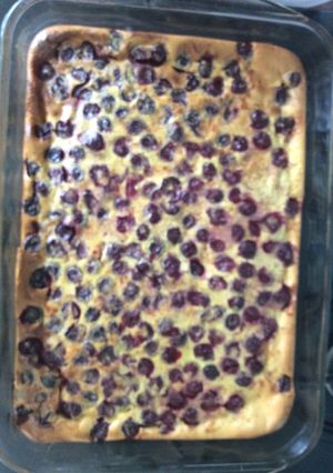 Une photo de Clafoutis aux cerises