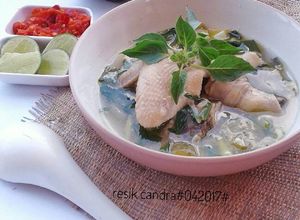 Foto resep Sop ayam kemangi raos pisan