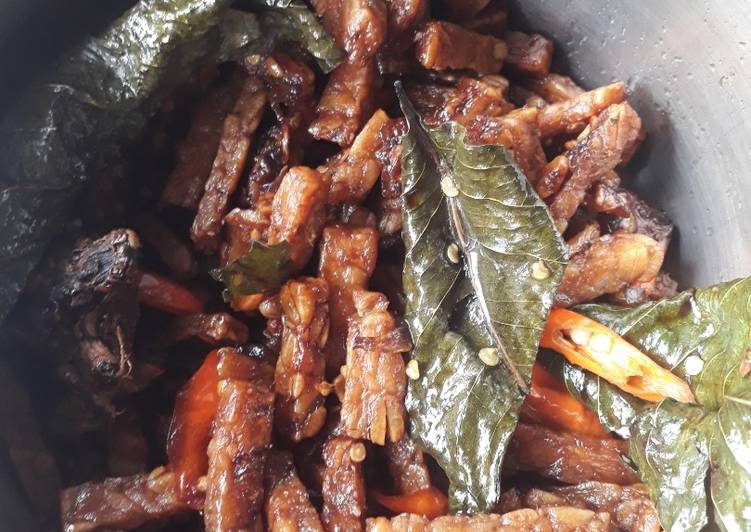  Resep  Kering tempe  pedas  manis oleh Sari Permata Cookpad