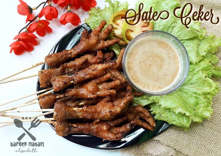 SATE CEKER BUMBU KACANG - Mudah dan Ekonomis