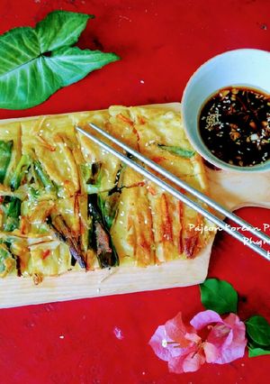 Foto resep Pajeon (Korean Pancake) Bahan Lokal