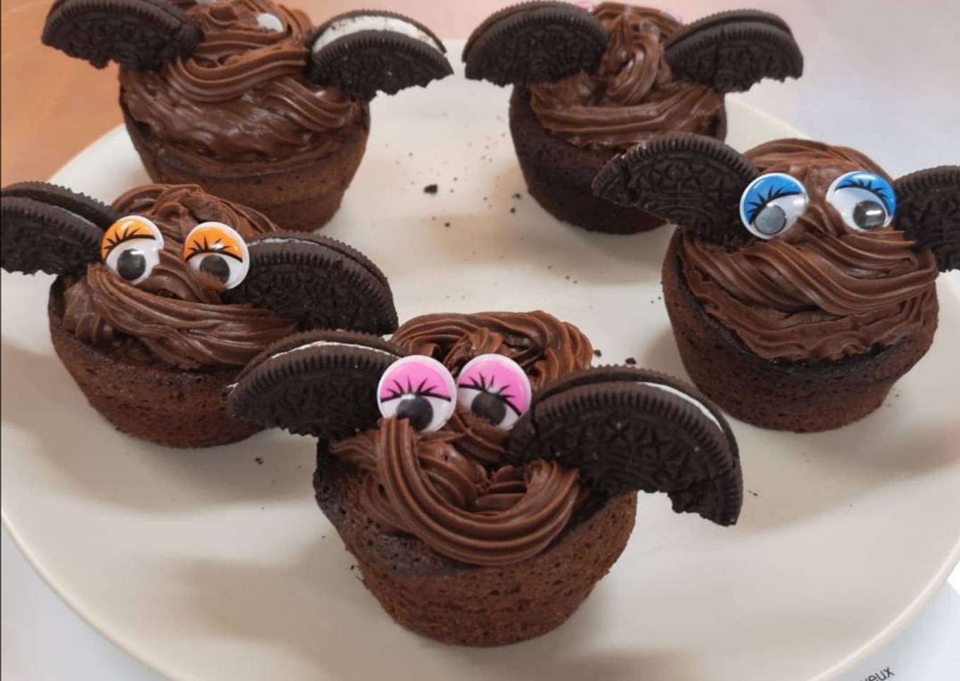 Cupcakes chauves-souris 🦇