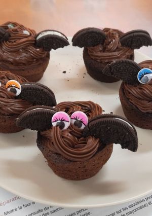 Une photo de Cupcakes chauves-souris 🦇