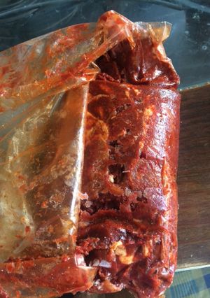 Una foto de Carne al pastor