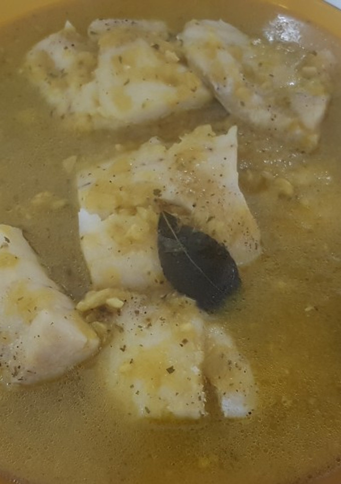 Una foto de Merluza en salsa