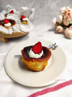Foto resep Mini Basque burnt cheese cake