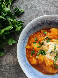 Vegetarisches Kartoffelgulasch Rezepthauptbild
