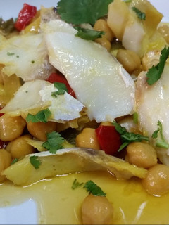 Una foto de Ropa Vieja de Bacalao