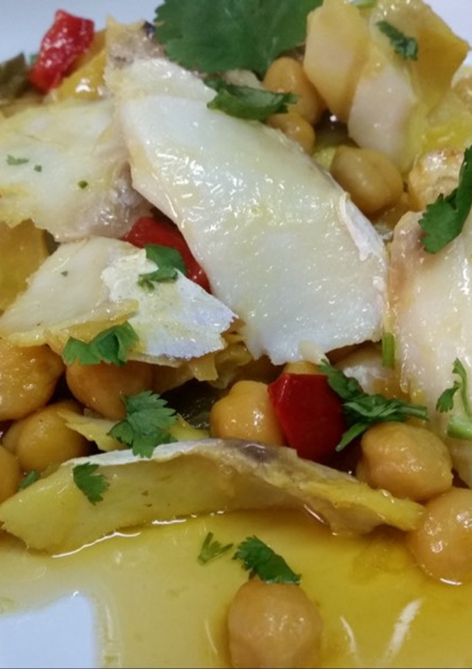 Una foto de Ropa Vieja de Bacalao