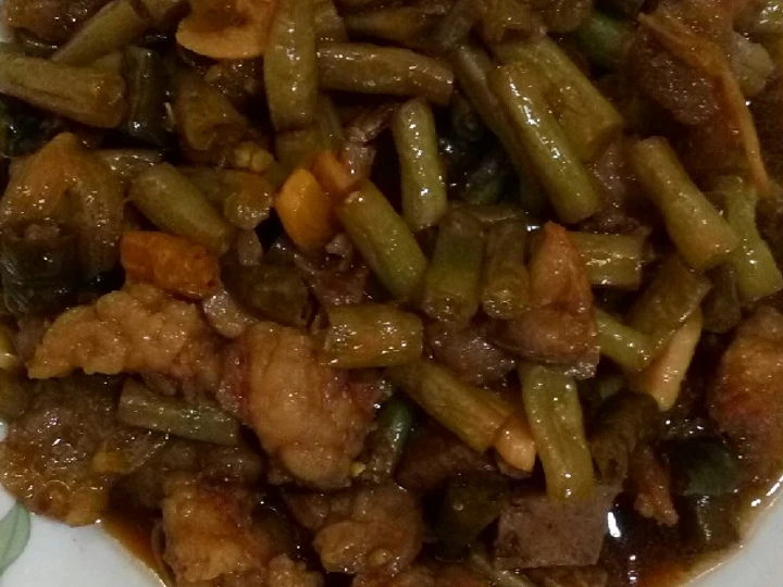 Langkah Mudah untuk Menyiapkan Resep Asem2 buncis tetelan sapi yang Sempurna