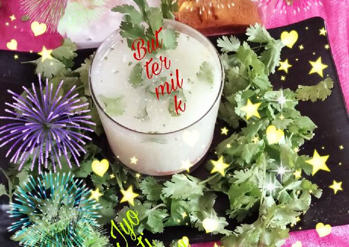 Buttermilk Detox Drink Recipe