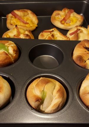รูปของ Stuffed bread (ขนมปังใส่ไส้)