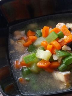 Foto resep Sup Ikan Patin Sayuran (MPASI 1+)