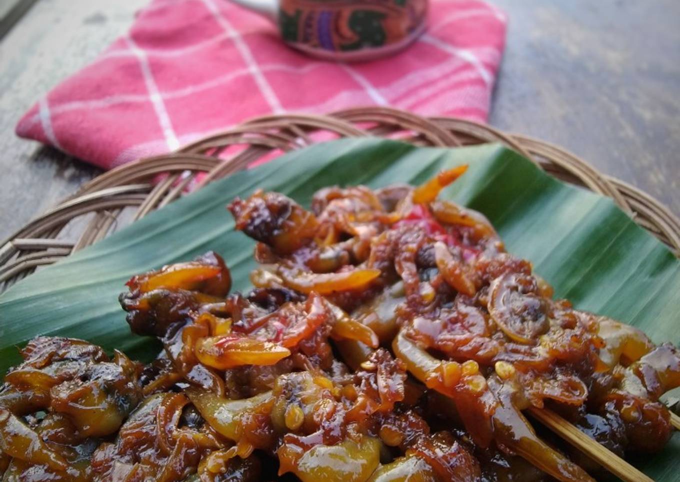 Sate Kerang Pedas Manis