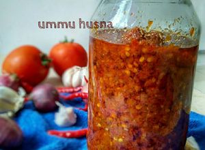 Foto resep Sambal terasi matang (untuk stok)