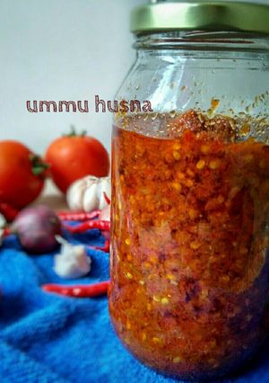 Foto resep Sambal terasi matang (untuk stok)