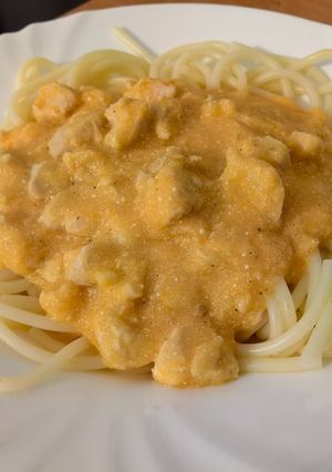 Egyszerű vadas csirkemellből recept fotója