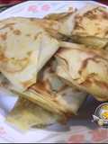 Envuelticos de atún con papel de arroz
