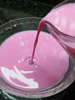 Una foto de Flan de yoghourt, rápido bajo en calorías