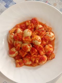 Foto resep Balado telor puyuh dan tahu