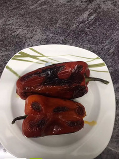 Una foto de Escalivada de pimiento