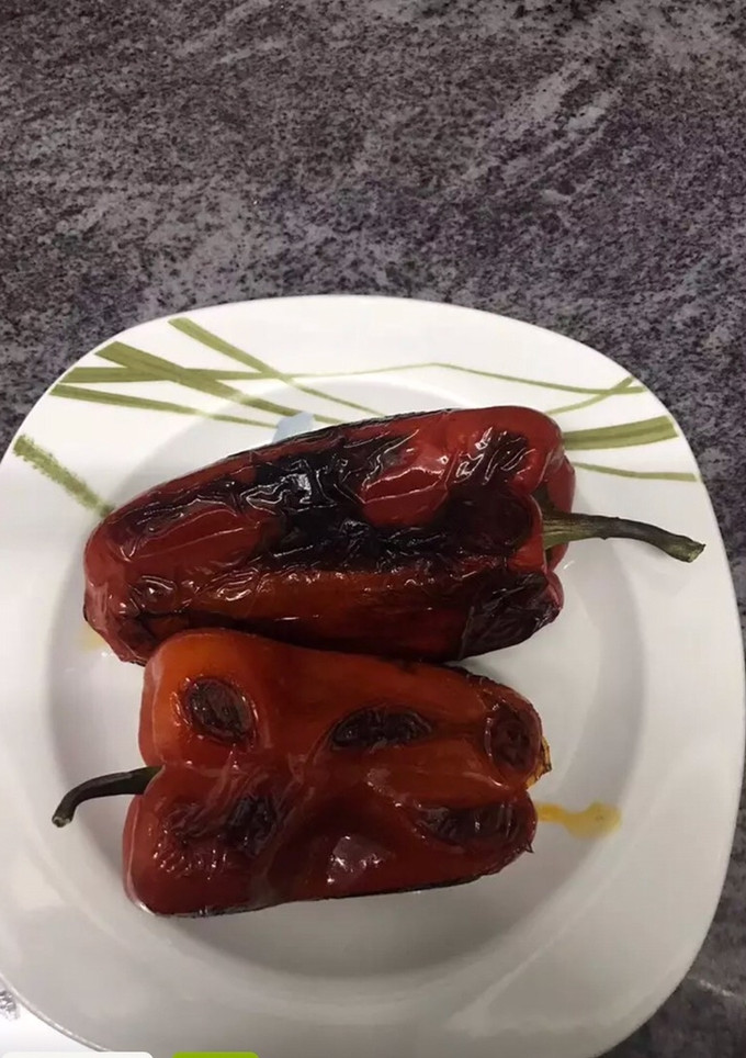 Una foto de Escalivada de pimiento