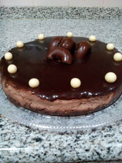 Una foto de Tarta de mus de donetes