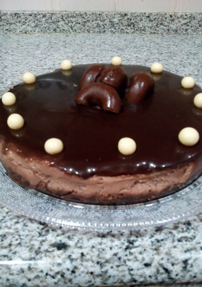 Una foto de Tarta de mus de donetes
