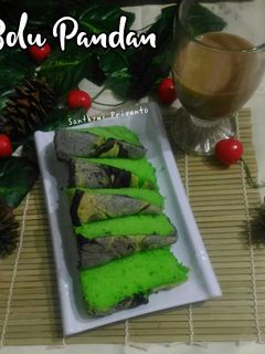 Foto resep 170. Bolu Pandan