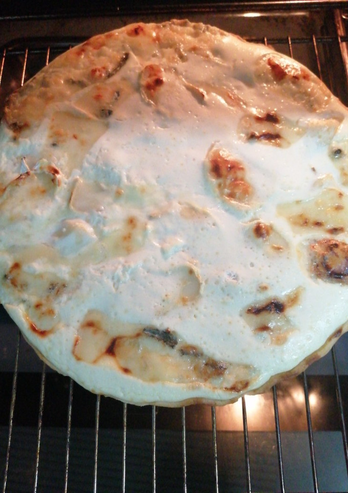 Una foto de Quiche de pera