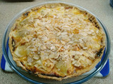 Tarta de peras con almendras