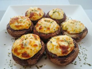Cream Cheese Stuffed Mushrooms