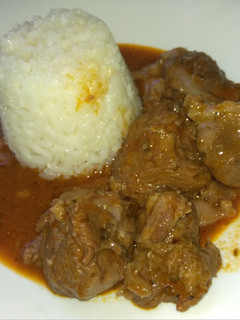 Una foto de Carrillada de cerdo en salsa