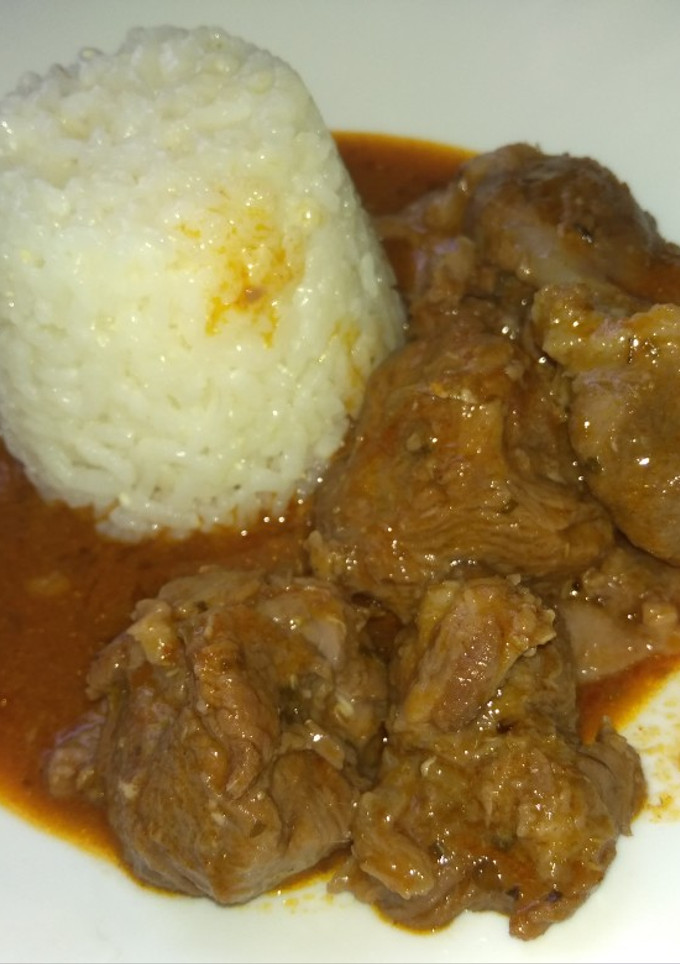 Una foto de Carrillada de cerdo en salsa