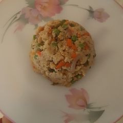 A picture of Rava upma.