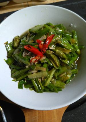 Foto resep Tumis genjer ebi