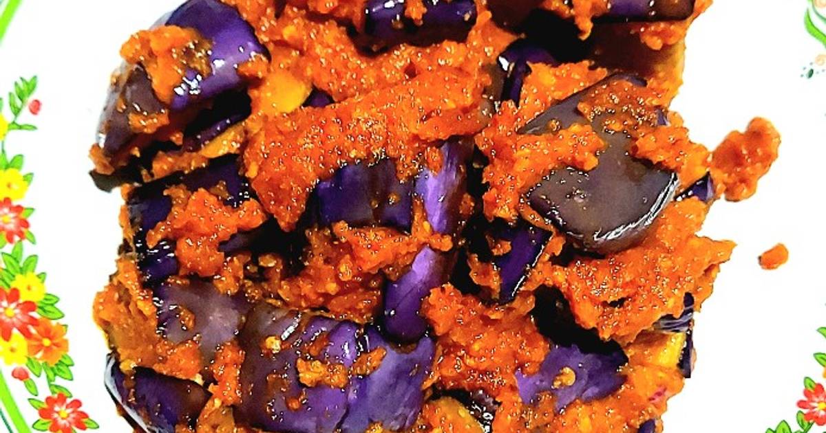 Resep Terong Ungu Balado Oleh Ferris Kitchen Cookpad